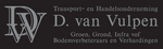 D. van Vulpen HandelsondernemingGroen Grond Infra v.o.f.